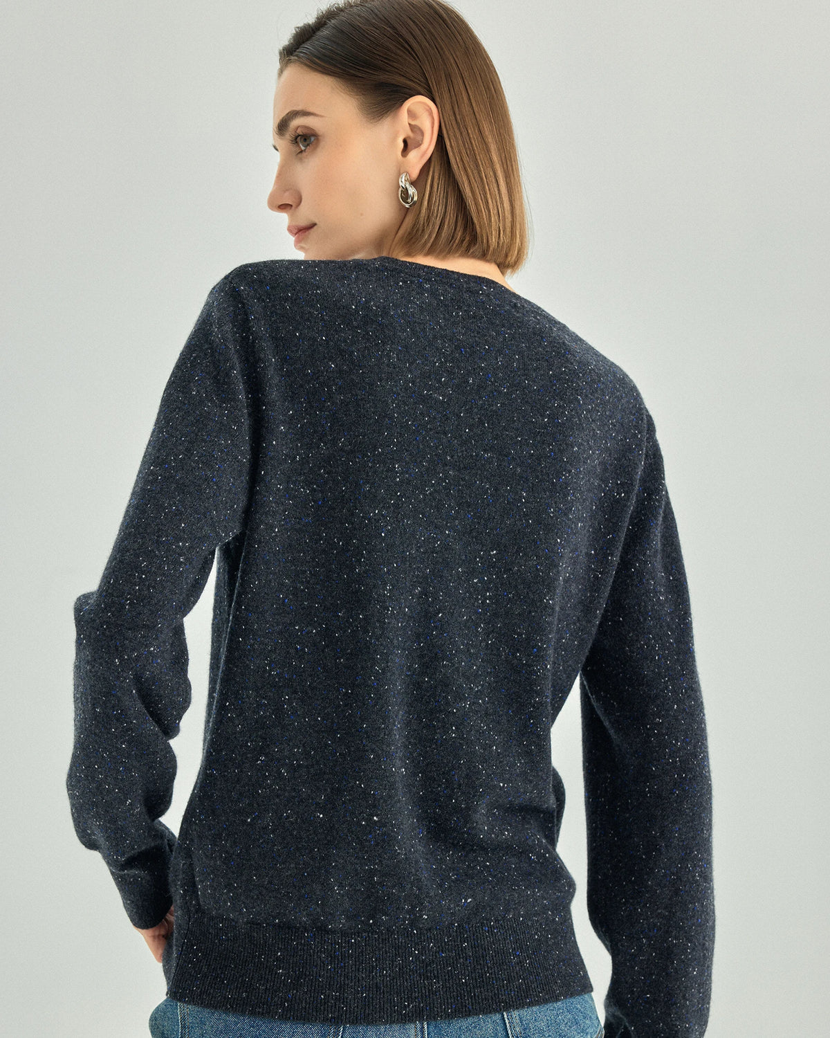 100% Pure Cashmere Crewneck Sweater