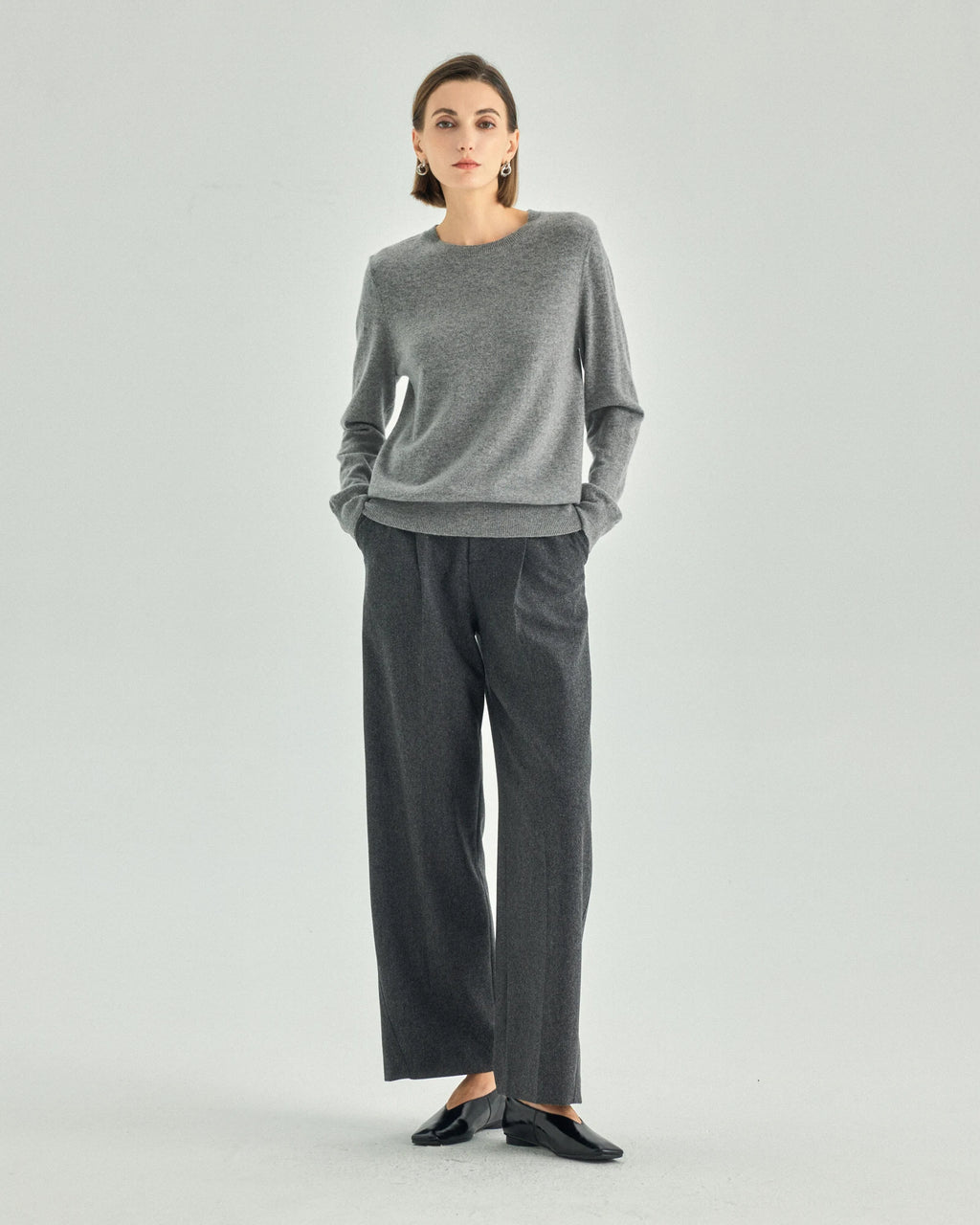 100% Pure Cashmere Crewneck Sweater