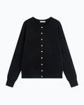 Pure Mongolian Cashmere Crewneck Cardigan