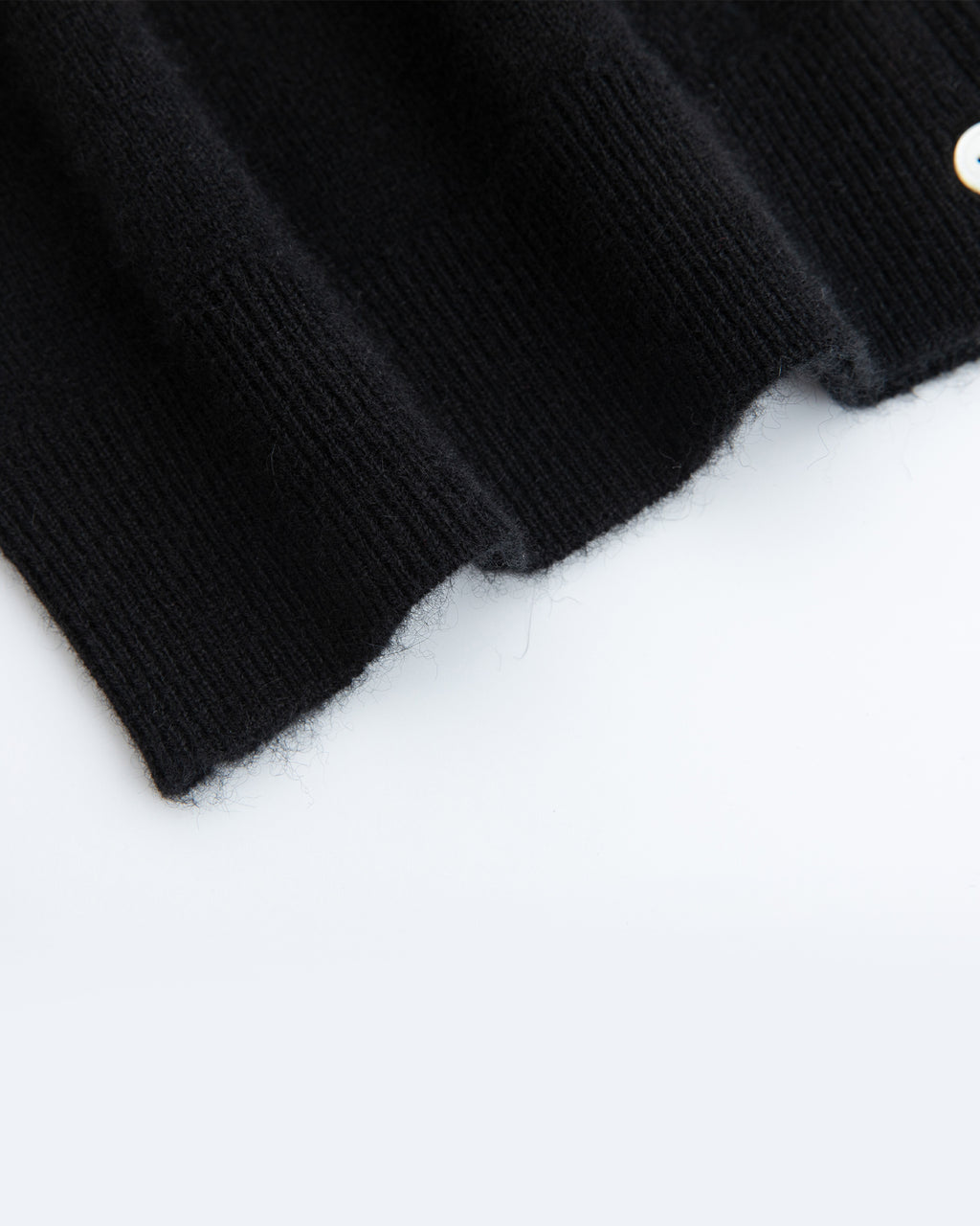Pure Mongolian Cashmere Crewneck Cardigan