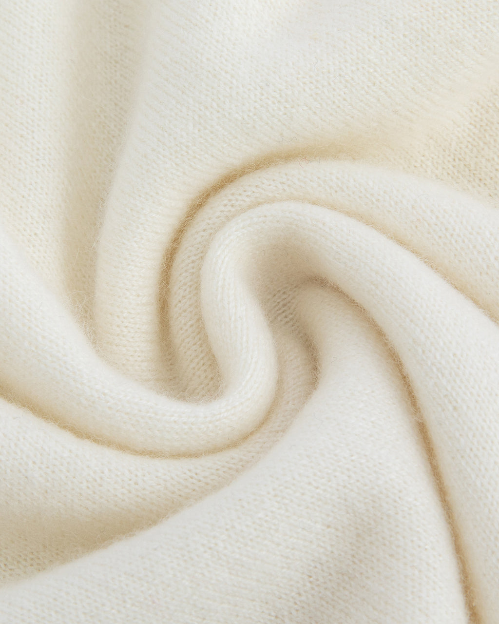 Pure Mongolian Cashmere Crewneck Cardigan