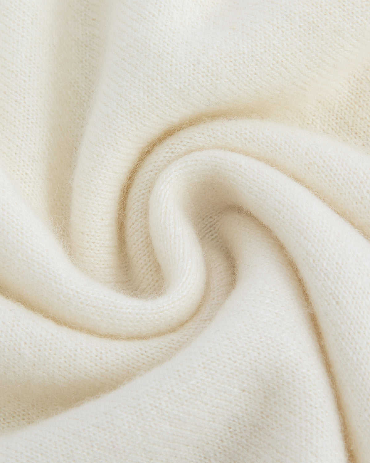 Pure Mongolian Cashmere Crewneck Cardigan