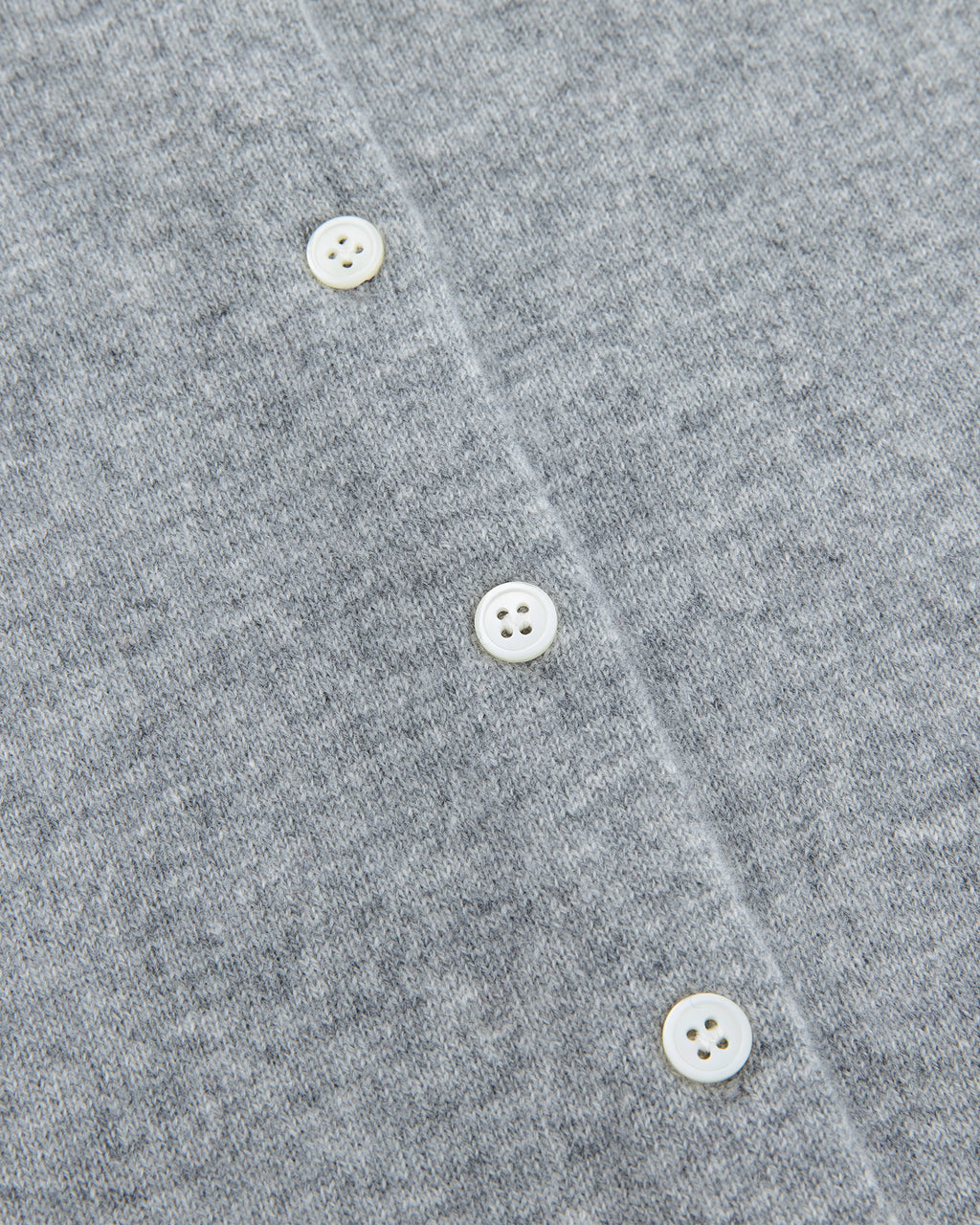 Pure Mongolian Cashmere Crewneck Cardigan