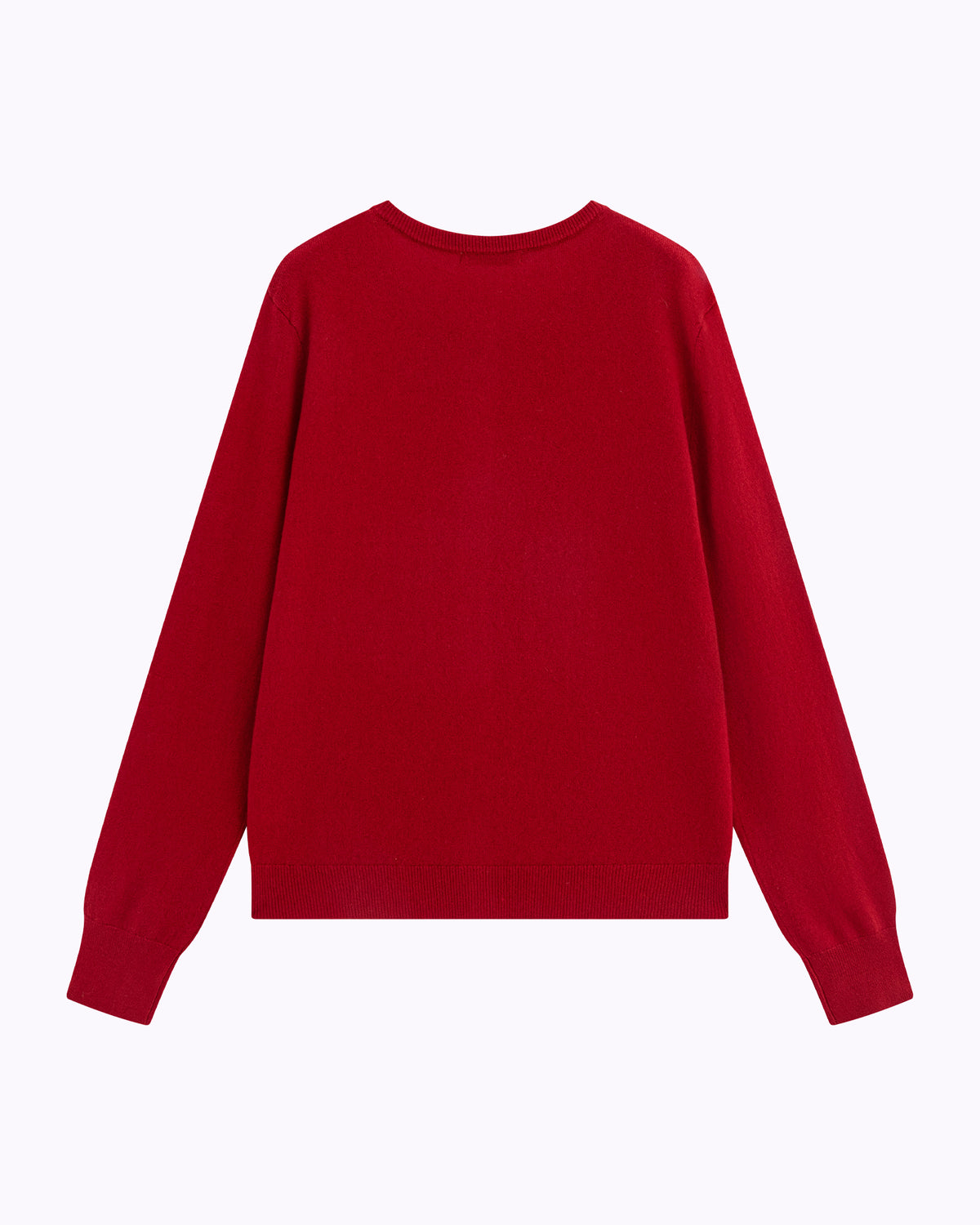 Pure Mongolian Cashmere Crewneck Cardigan