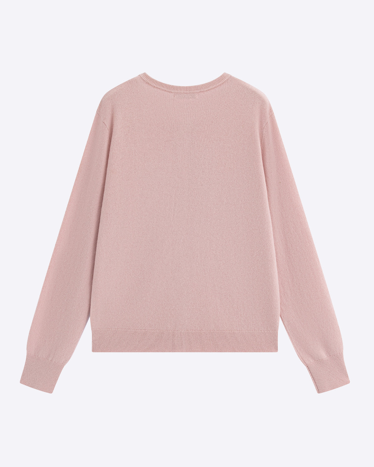 Pure Mongolian Cashmere Crewneck Cardigan