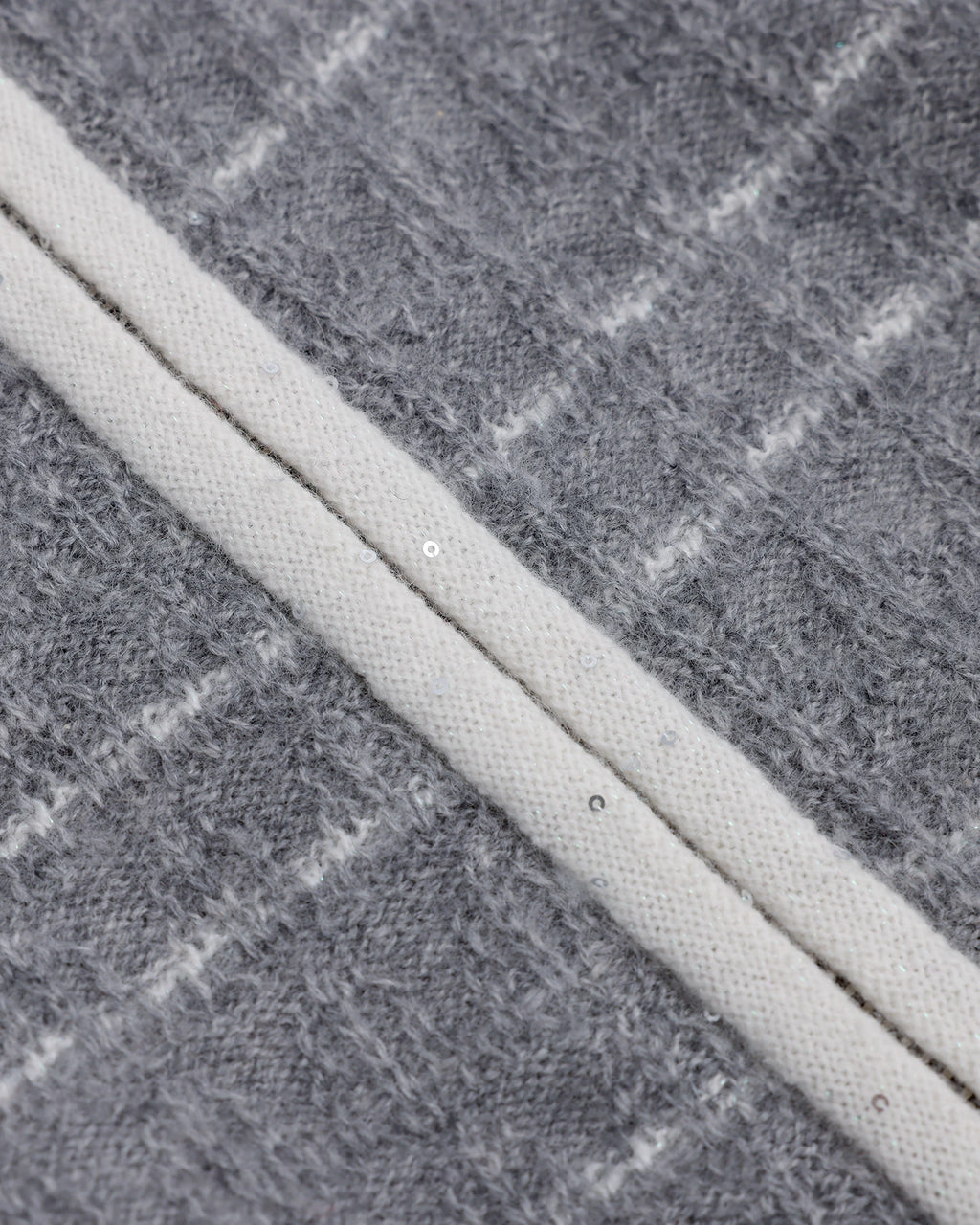 Pure Cashmere Striped Zip Cardigan