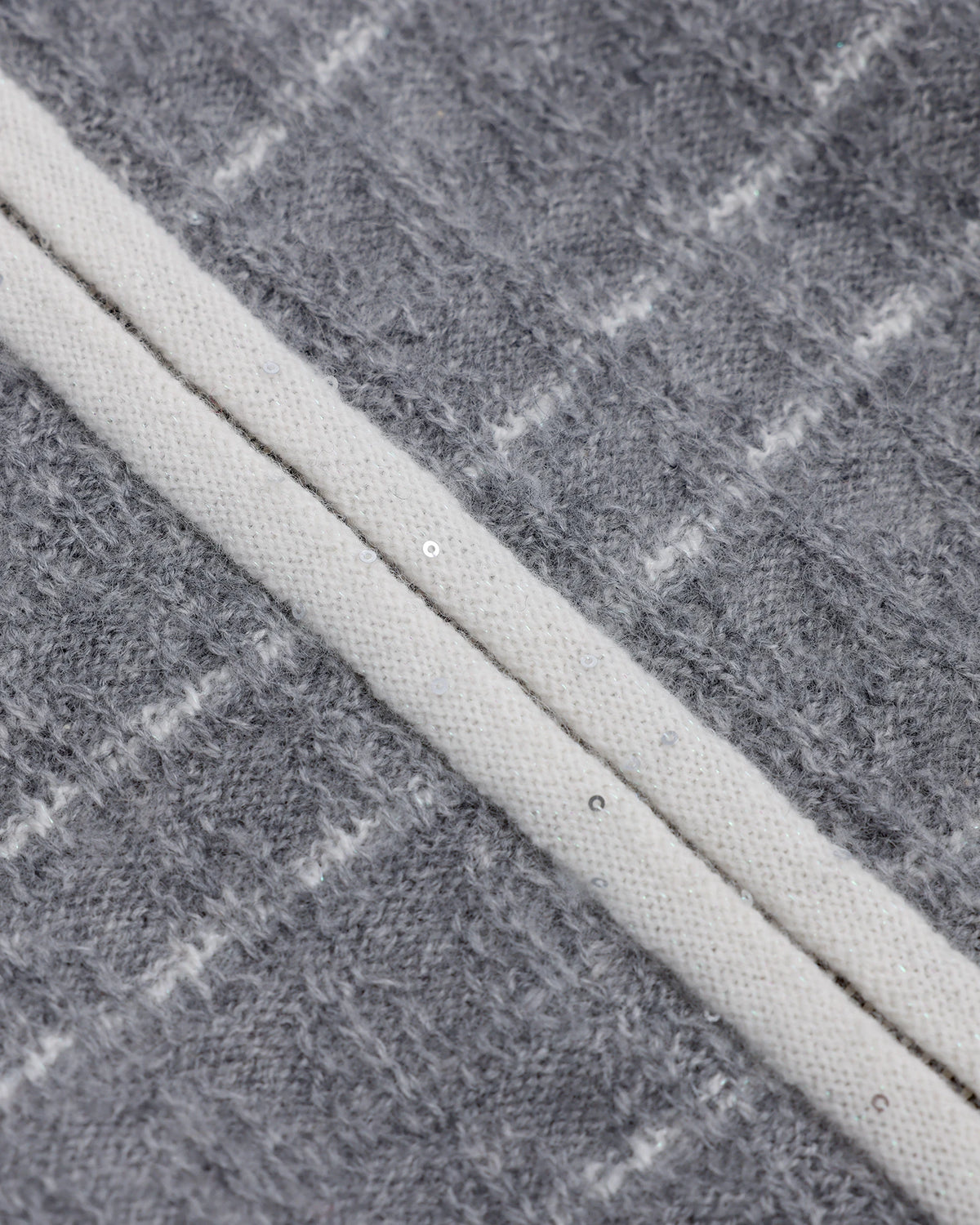 Pure Cashmere Striped Zip Cardigan