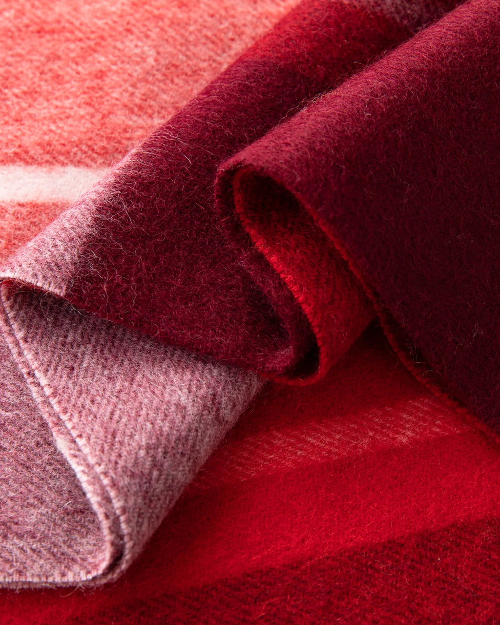 Check & Color-Block Cashmere Scarf - 70.87 x 11.81 in