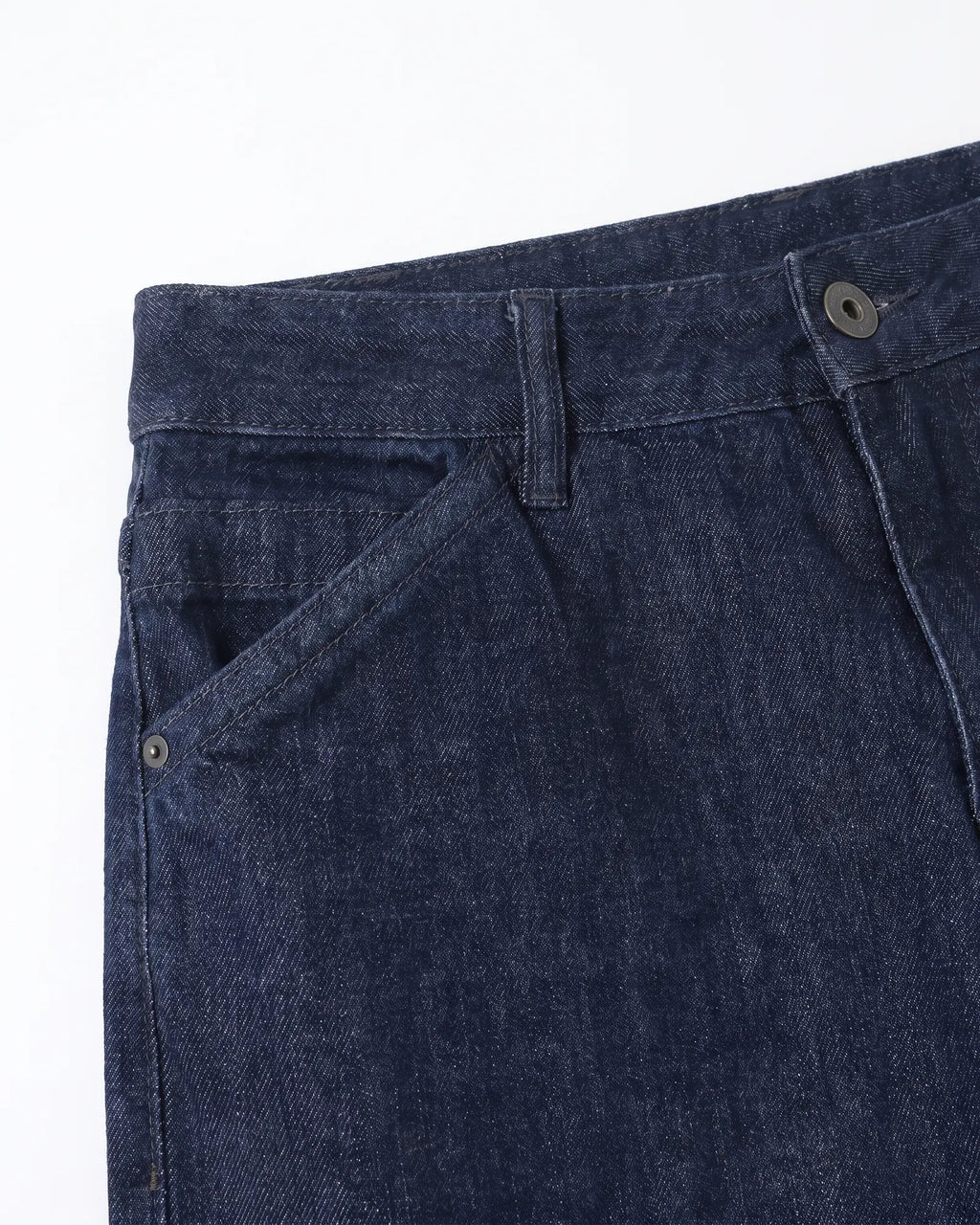 Stretch Cotton Straight-Leg Jeans