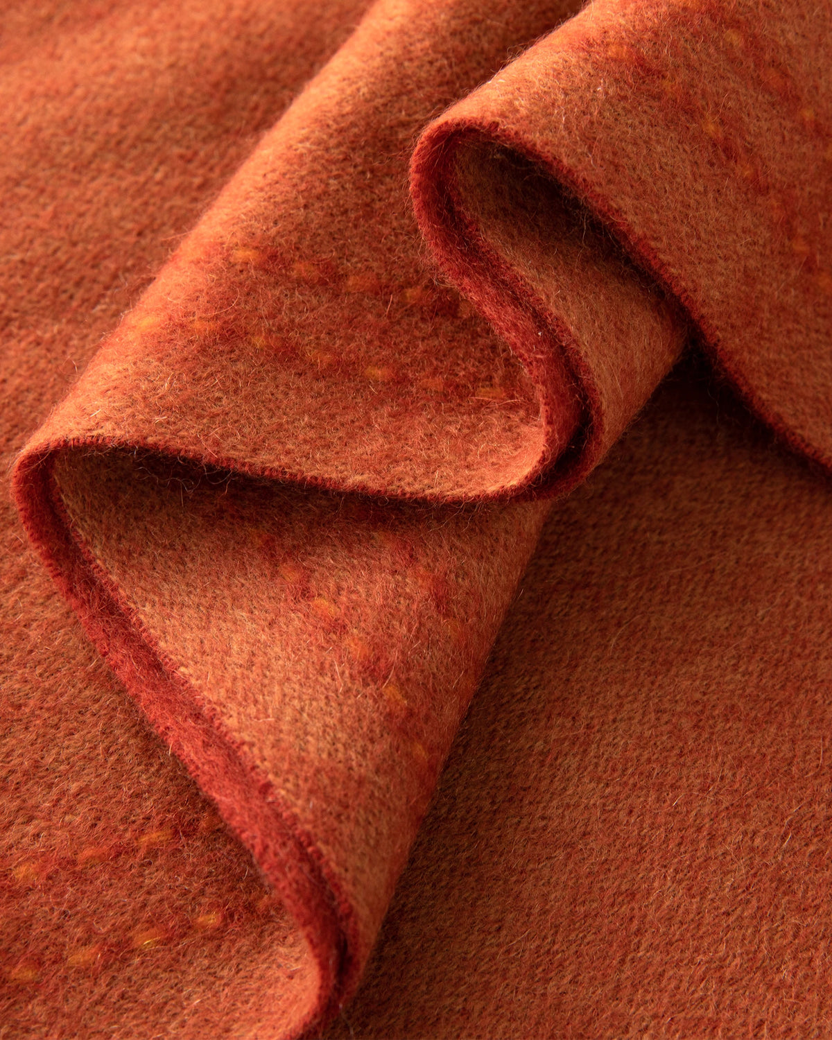 Double-Layer Two-Tone Cashmere Scarf - 70.87 x 11.81 in