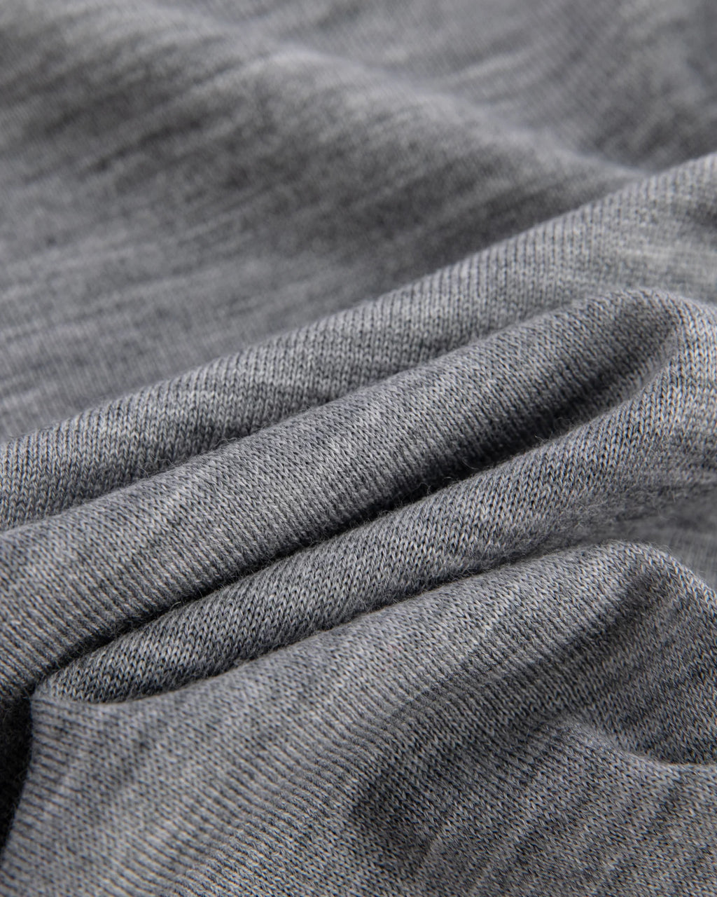 A+ Collection Seamless Merino Wool Contrast Trim Knit Top