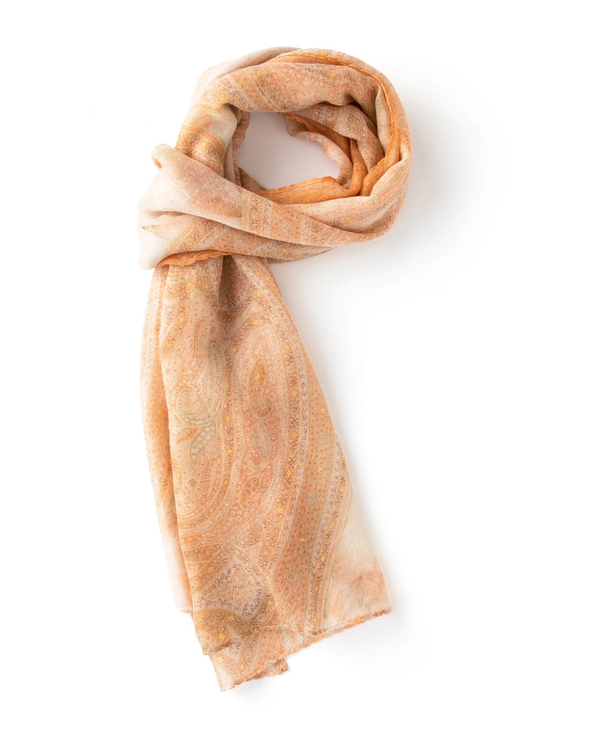 Printed Mongolian Cashmere Shawl - 76.77 x 25.59 in