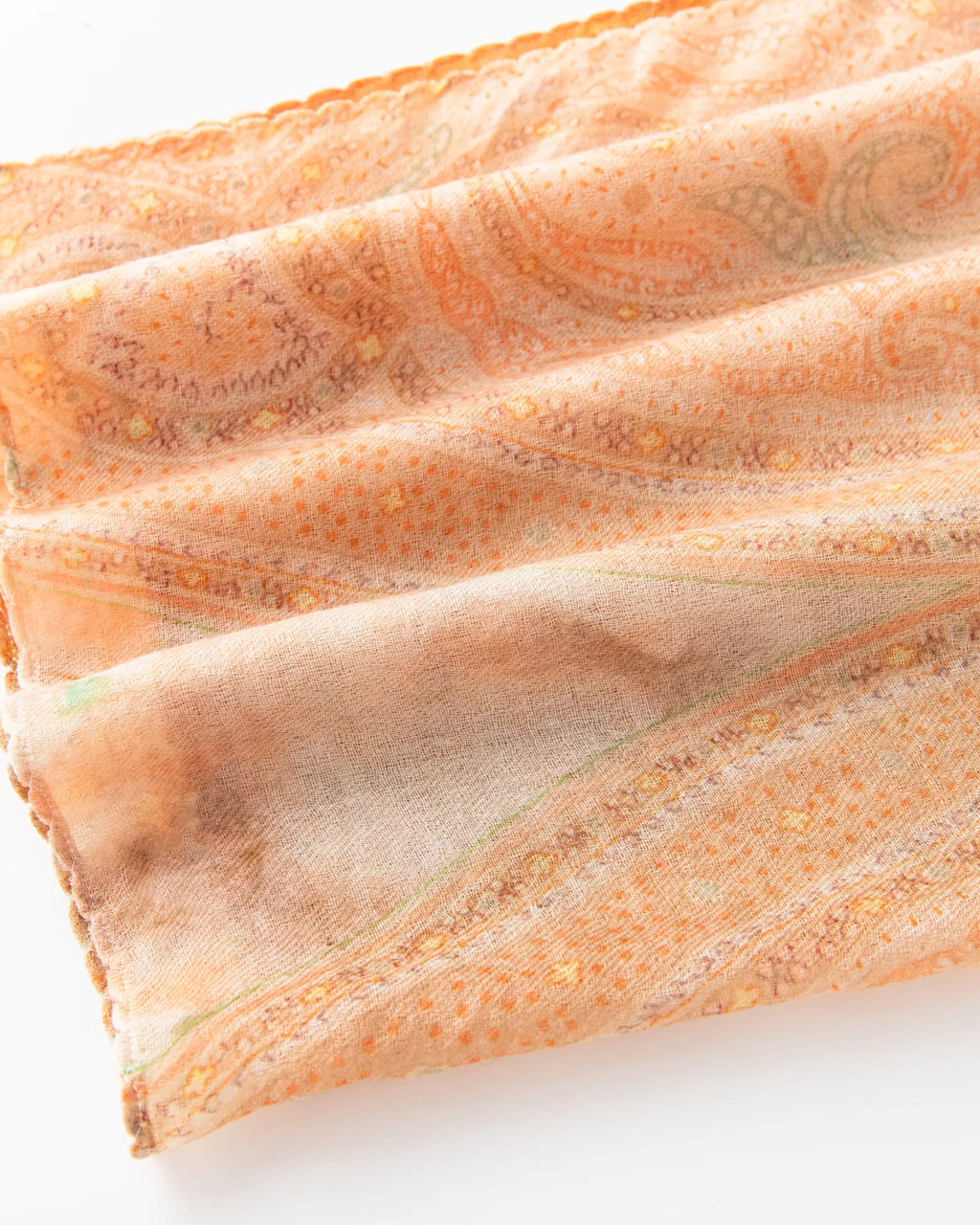 Printed Mongolian Cashmere Shawl - 76.77 x 25.59 in