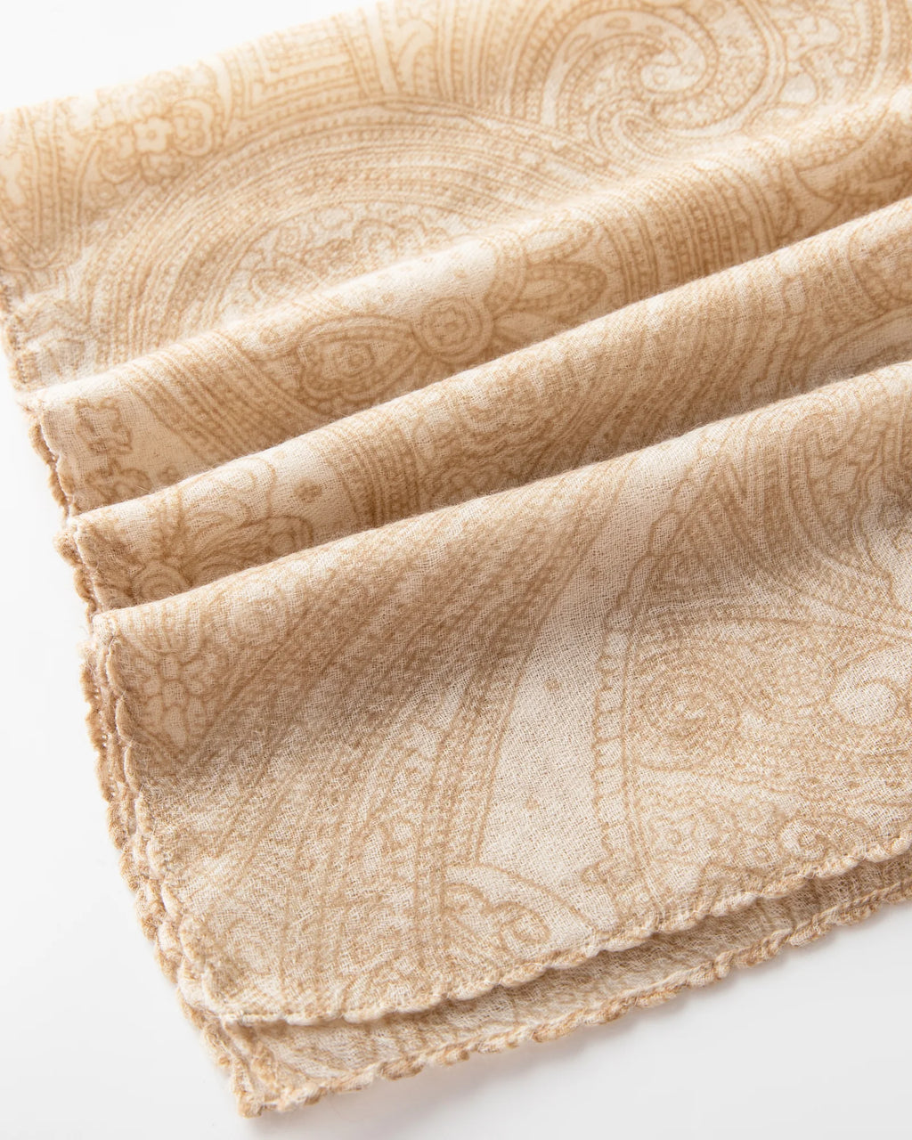 Printed Mongolian Cashmere Shawl - 76.77 x 25.59 in