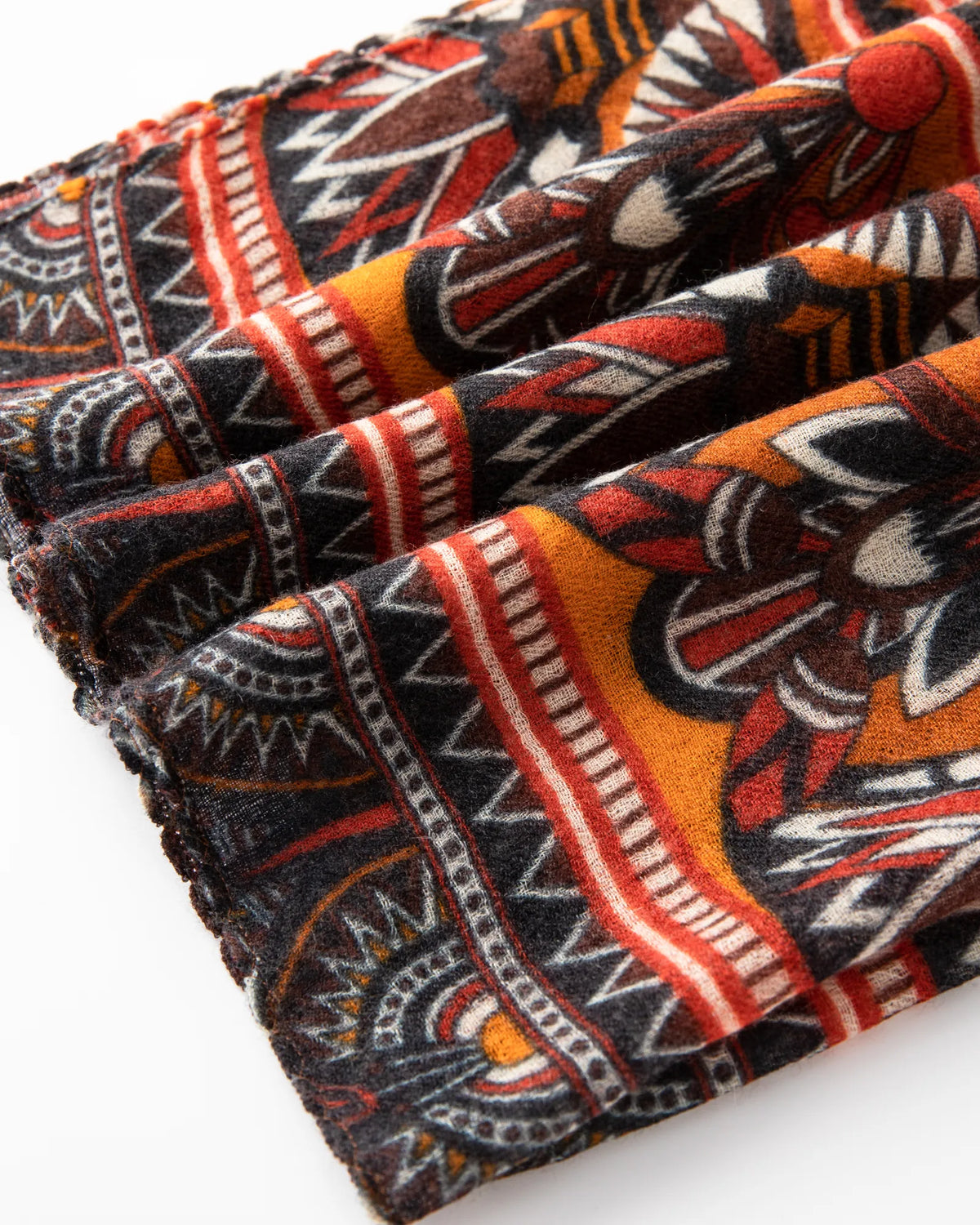 Printed Mongolian Cashmere Shawl - 76.77 x 25.59 in